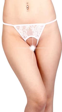 Beyaz Özel Bölgesi Açık Fantazi String TM1163 - Görsel 2