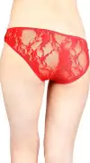 Kırmızı Şerit Detaylı Seksi Külot TM1139 - Görsel 2