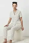 V Yaka Kapama Lastik Bel Su Yeşili Pijama Takımı - Görsel 10