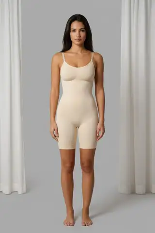 Kadın Bel & Basen Toparlayıcı Ten Dar Body - 5