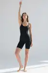 Kadın Bel Bacak Sıkılaştıran Kahverengi Full Body - Görsel 9