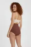 Rahim Toparlayıcı Yüksek Bel Şekillendirici Göbek Ve Bel Külot Ten Korse 1050 Gül Kurusu - Görsel 19