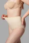 Alt Karın Toparlayan Ve Sıkılaştıran Yüksek Bel Klasik Bato 1014 Bej - Görsel 5
