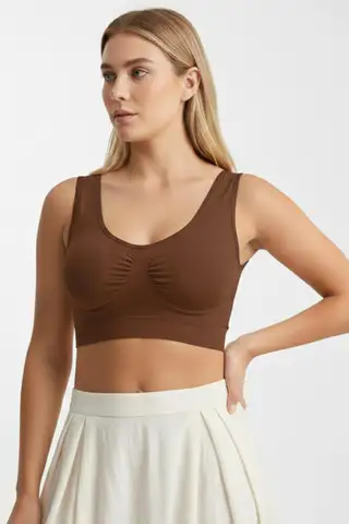 Toparlayıcı Sıkılaştırıcı Kalın Askılı Pedli Büstiyer 5040 Siyah - 14