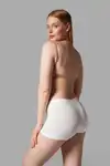 Boxer Toparlayıcı İz Yapmayan Örme Boxer 2001 Kahverengi - Görsel 14