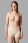 Boxer Toparlayıcı İz Yapmayan Örme Boxer 2001 Kahverengi - Görsel 18