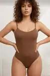 sıkılaştırıcı toparlayıcı zıbın string korse 9052 Kahverengi - Görsel 3