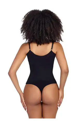 örme kumaş zıbın string model toparlayıcı body 9052 Beyaz - 13