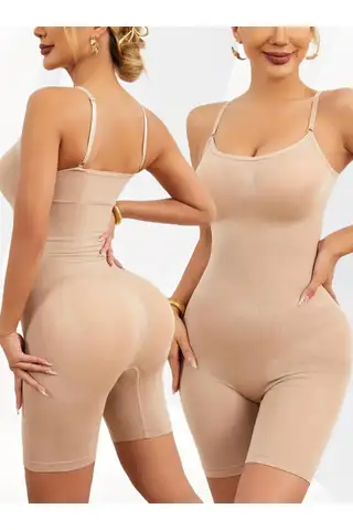toparlayıcı sıkılaştırıcı tam boy korse 9050 Kahverengi - 6