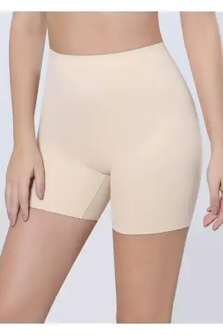 toparlayan incelten İz Bırakmaz Lazer Kesim Paçalı Korse 4401 Bej - 4