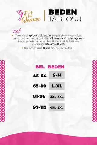 Doğum Sonrası Lohusa Korse Hamile Korse 4418 Siyah - 9