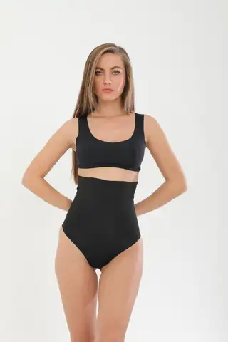 Lazer Kesim Silikonlu Slip Korse 4402 Ten - 10
