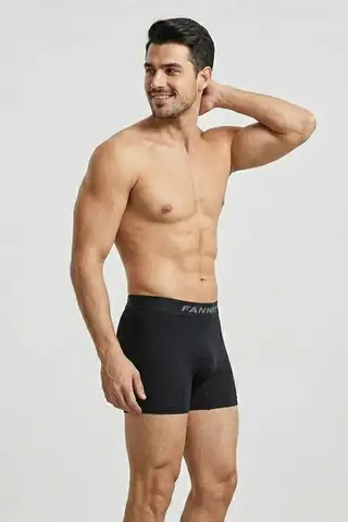 DİKİŞSİZ NEFES ALABİLEN RAHAT BOL KESİM ERKEK BOXER 2014 Siyah - 3