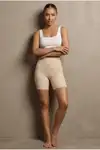 Kadın Sıkılaştırıcı Kumaş Boxer Kalıp Ten Korse - Görsel 5