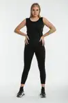 Sauna Termal Tayt Atlet Takım 4410-4412 Siyah - Görsel 3