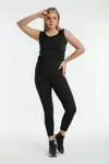 Sauna Termal Tayt Atlet Takım 4410-4412 Siyah - Görsel 4