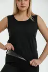 Sauna Termal Tayt Atlet Takım 4410-4412 Siyah - Görsel 6