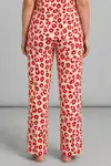 Kadın Kısa Kol Comfort Kırmızı Pijama Takımı 4725 - Görsel 6