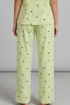 Kadın Kısa Kollu Rahat Mavi Pijama Takımı 4728 - Görsel 12