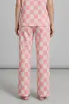 Kadın Kısa Kollu Rahat Mavi Pijama Takımı 4728 - Görsel 18