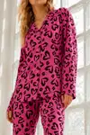 Kadın Regular Bürümcük Çağla Yeşili Pijama Takımı - Görsel 15