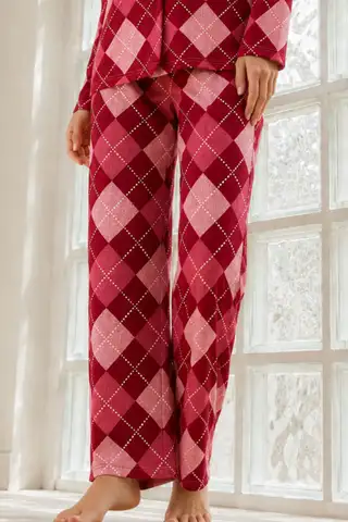 Kadın Regular Bürümcük Çağla Yeşili Pijama Takımı - 10