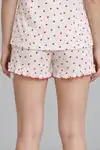 Kadın Şortu Rahat Ekru Pijama Takımı 4747 - Görsel 6