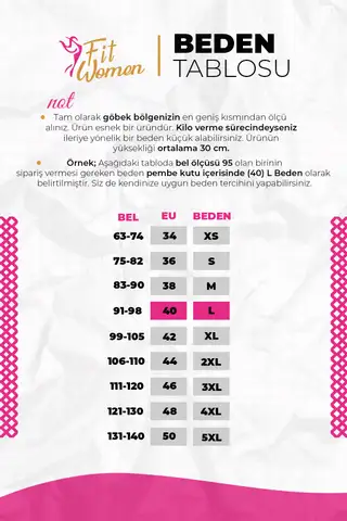 KARIN DÜZELTİCİ BEL TOPARLAYICI KUM SAATİ GÖRÜNÜMLÜ LATEKS KORSE 4423 Siyah - 8