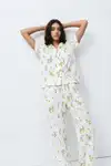 Standart Boy Elastanlı Çok Renkli Pijama Takımı - Görsel 4