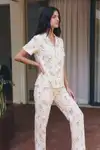 Viskon Karışım Homewear Çok Renkli Pijama Takımı - Görsel 5
