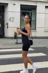 Kadın Sıkılaştırıcı SİYAH Casual Esnek Body - Görsel 6