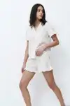 Kadın Desenli Trend Çok Renkli Pijama Takımı - Görsel 5