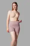 Push Up Seamless Dikişsiz Popo Şekillendirici Kısa Paçalı Korse 2064 Gül Kurusu - Görsel 1
