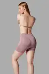 Push Up Seamless Dikişsiz Popo Şekillendirici Kısa Paçalı Korse 2064 Gül Kurusu - Görsel 4