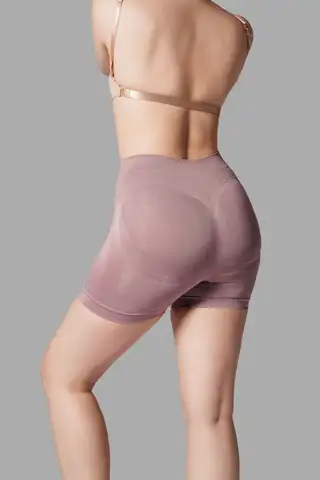 Push Up Seamless Dikişsiz Popo Şekillendirici Kısa Paçalı Korse 2064 Gül Kurusu - 6