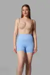 Push Up Seamless Dikişsiz Popo Şekillendirici Kısa Paçalı Korse 2064 Mavi - Görsel 5