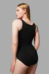 Kalın Askılı Agraflı Body Slip 9064 Siyah - Görsel 4