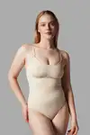 ÇITÇITLI STRİNG BODY KORSE 9052 Bej - Görsel 2