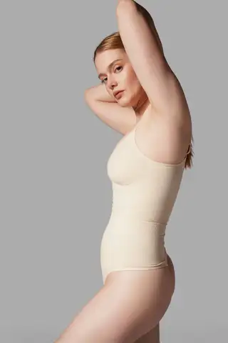 ÇITÇITLI STRİNG BODY KORSE 9052 Bej - 3