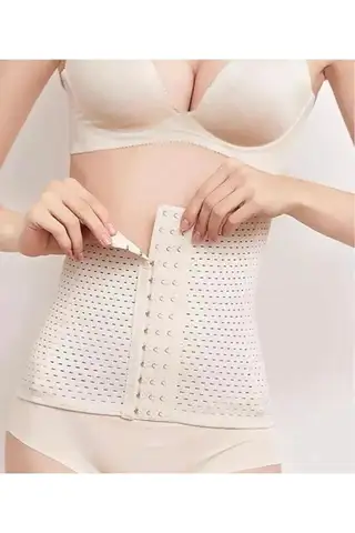 Doğum Sonrası Lohusa Korse Hamile Korse 4418 Ten - 1
