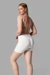 Push Up Seamless Dikişsiz Popo Şekillendirici Kısa Paçalı Korse 2064 Beyaz - Görsel 3