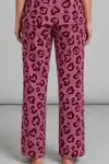 Kadın Kısa Kollu Rahat Mor Pijama Takımı 4734 - Görsel 6