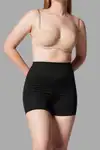 Push Up Seamless Dikişsiz Popo Şekillendirici Kısa Paçalı Korse 2064 Siyah - Görsel 3