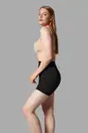 Push Up Seamless Dikişsiz Popo Şekillendirici Kısa Paçalı Korse 2064 Siyah - Görsel 4