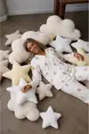 Kadın Düğmeli Uzun Uyku ve Beyaz Pijama Takımı - Görsel 3