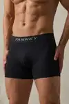 Erkek Casual Comfort Günlük 2 Li Boxer Kahverengi - Görsel 6