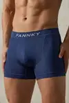 Erkek Casual Comfort Günlük 2 Li Boxer Ten - Görsel 6