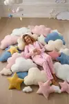 Kadın Desenli Düğmeli Uzun Kollu Pembe Pijama Takımı - Görsel 2