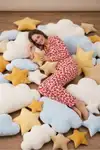 Kadın Gömlek Yakalı Uzun Kollu Kırmızı Pijama Seti - Görsel 3