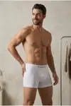 Erkek Casual Comfort Günlük 3 Lü Beyaz Boxer - Görsel 4